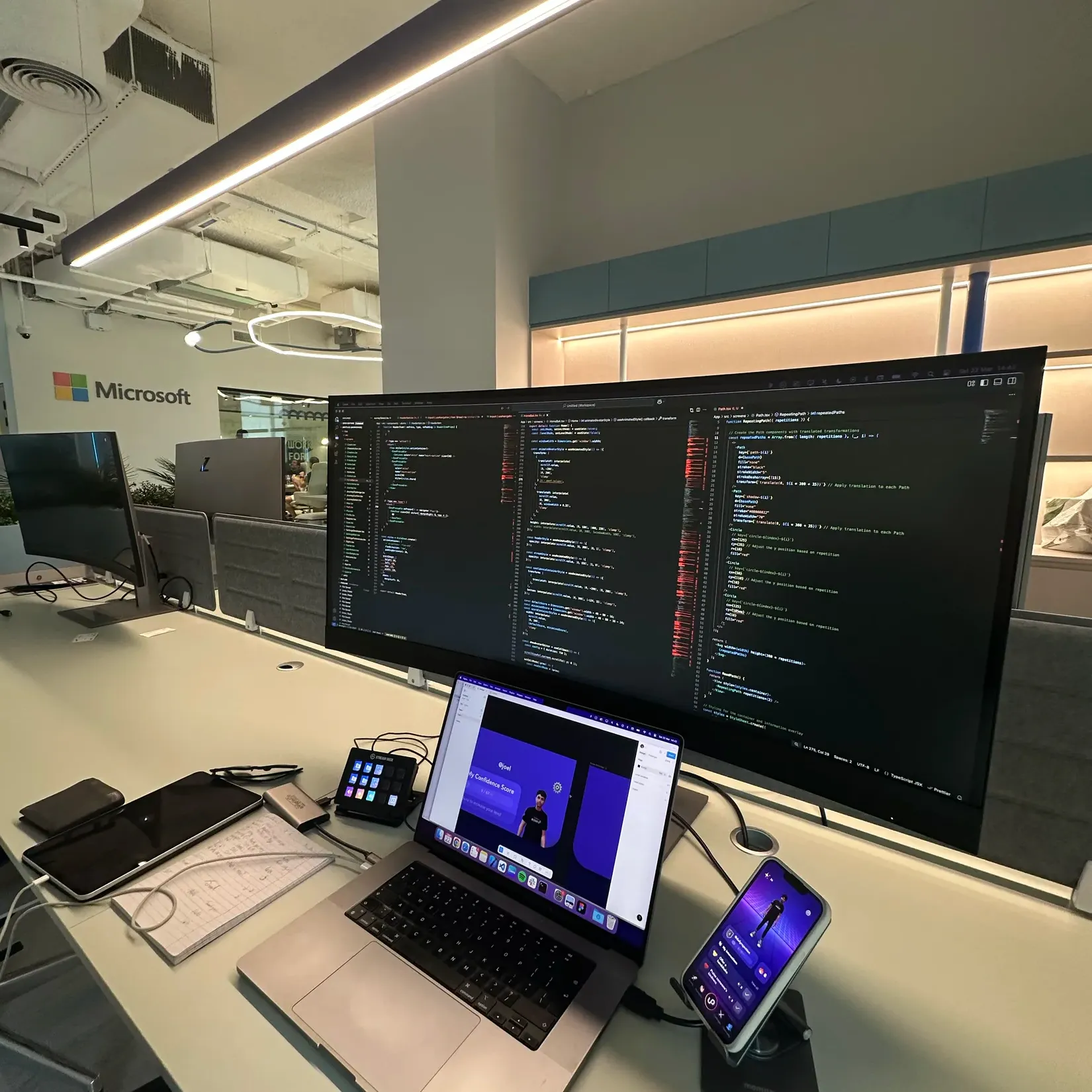 Coding at the office