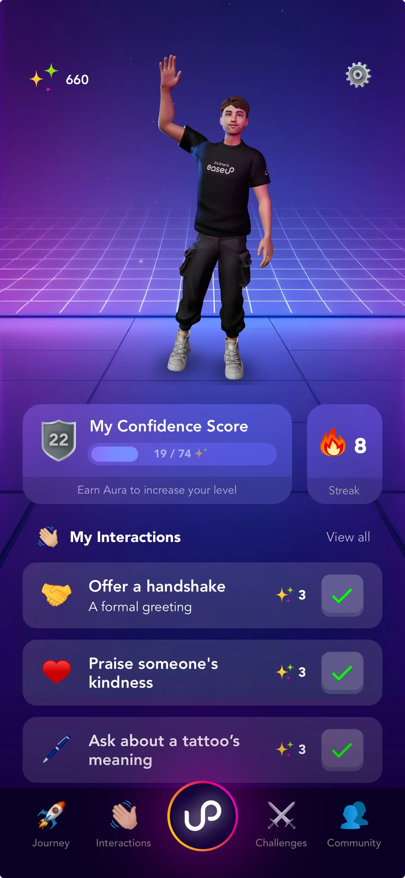 Your confidence score