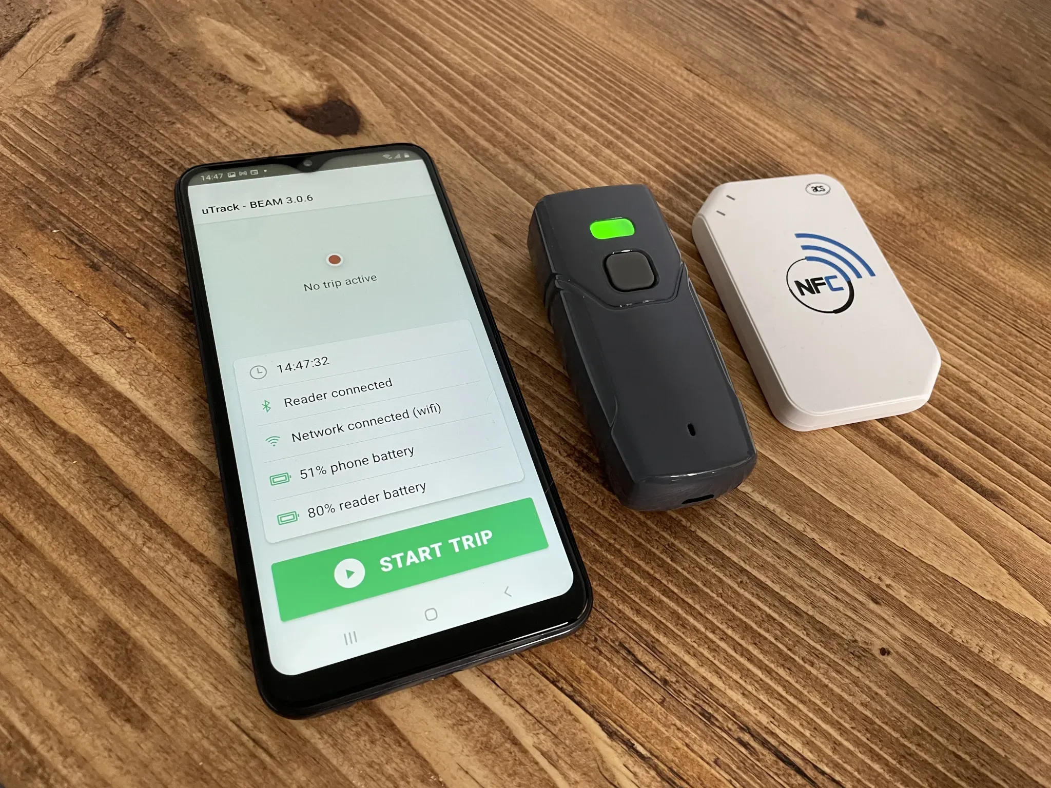 uTrack BEAM — the ticketing kit