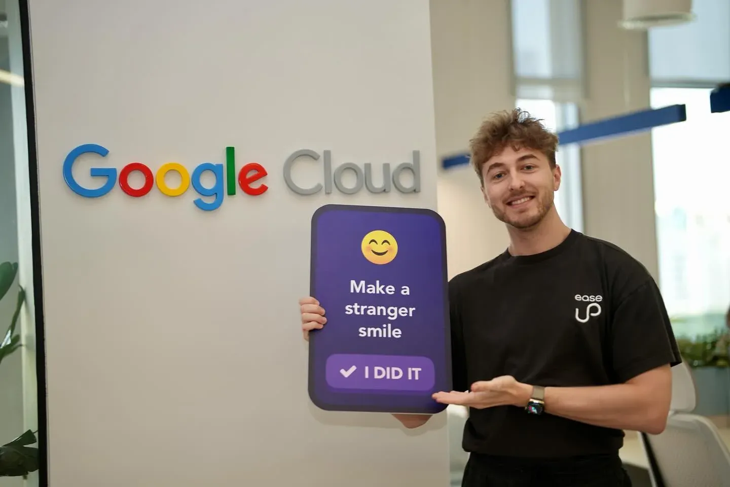 Joel with EaseUp at Google Cloud