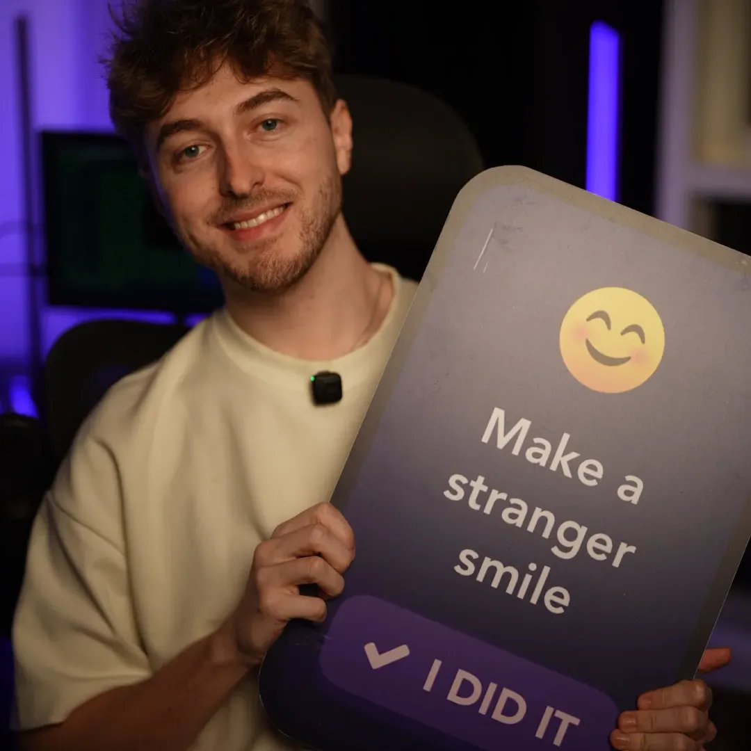 Make a stranger smile