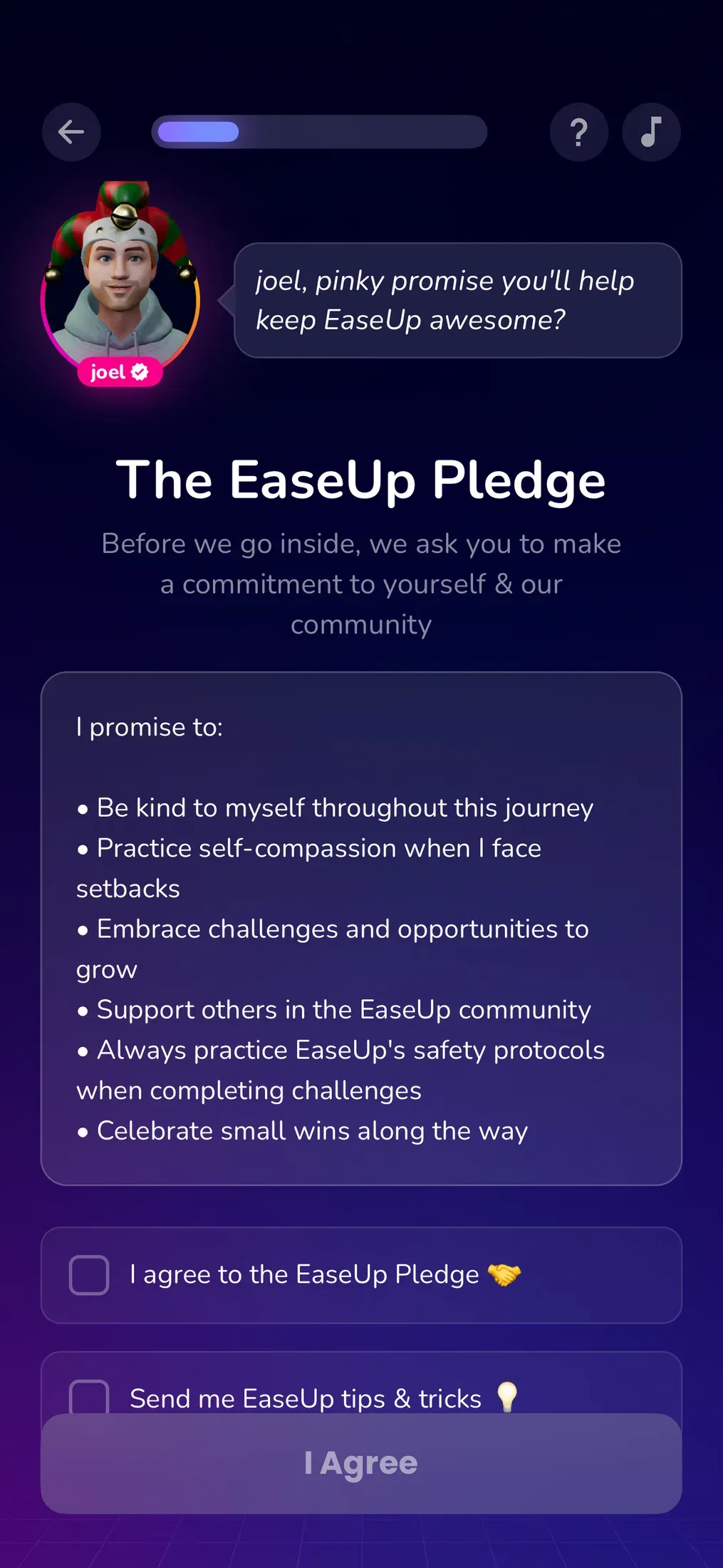 Make a pledge