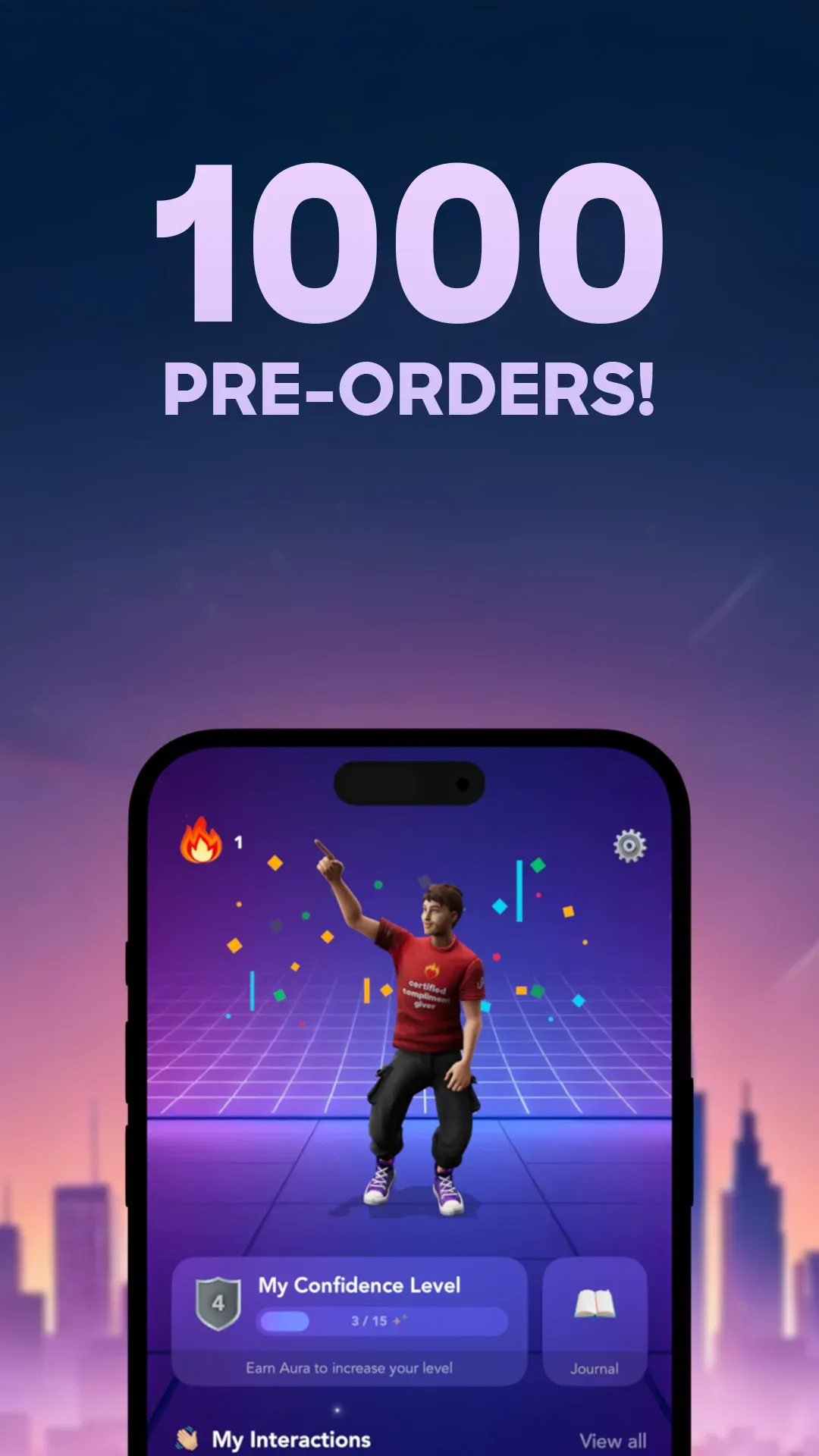 Pre-launch sign-ups