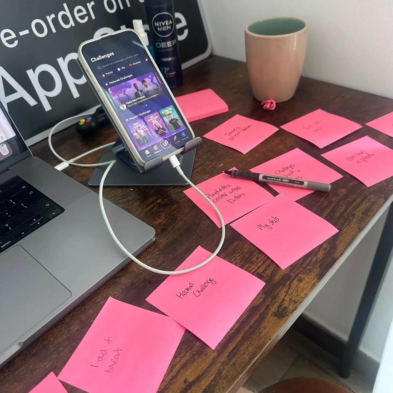 Planning wall